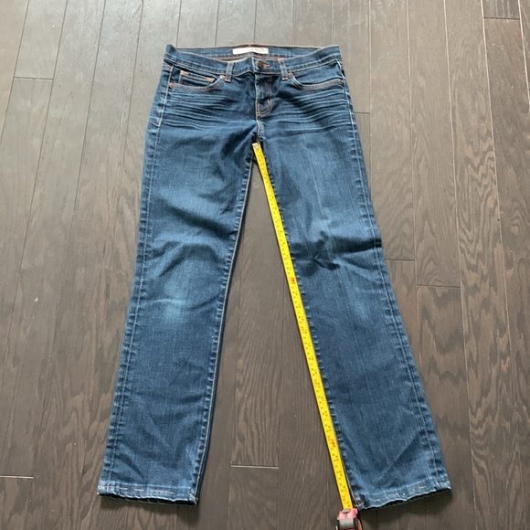 J Brand “The Cigarette Leg” Distressed Blue Jeans - Picture 11 of 12